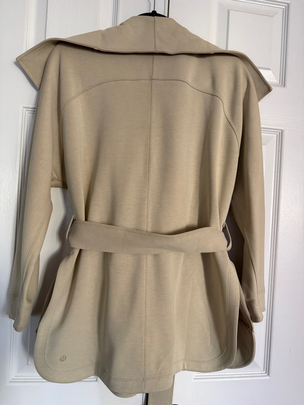 lululemon athletica Beige Neutral Shawl-Collar Jacket - Picture 3 of 5